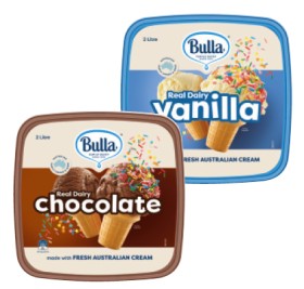 Bulla+Real+Dairy+Ice+Cream+2+Litre+Selected+Varieties