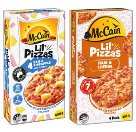 McCain+Lil%26rsquo%3B+Pizzas+380%E2%80%91400g+Selected+Varieties
