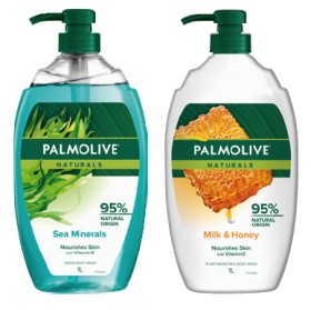 Palmolive-Naturals-Body-Wash-1-Litre-or-Luminous-Oils-Body-Wash-750mL-Selected-Varieties on sale