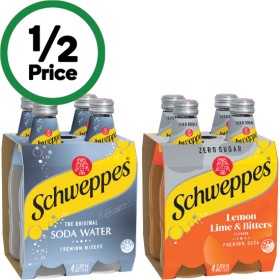 Schweppes+Soft+Drink%2C+Mineral+Water+or+Mixer+Varieties+4+x+300ml