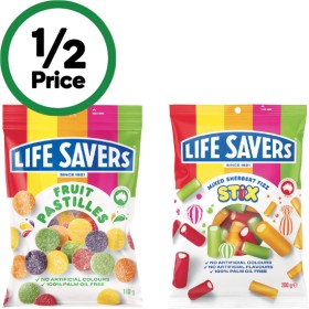Life-Savers-150-205g on sale