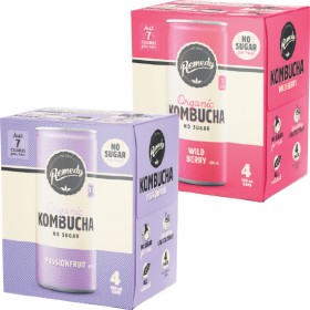 Remedy+Kombucha+4+x+250ml