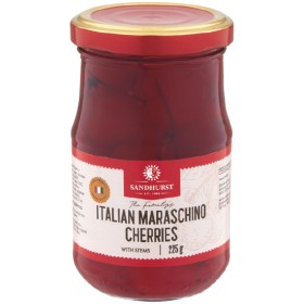 Sandhurst+Italian+Maraschino+Cherries+225g