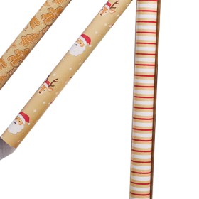 Christmas+Kraft+Wrap+5+Metres+%26ndash%3B+Assorted