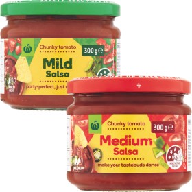 Woolworths-Salsa-300g on sale