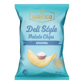 El-Rustico-Deli-Style-Potato-Chips-150g on sale