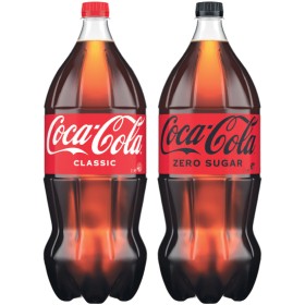 Coca-Cola-Classic-or-Zero-Soft-Drink-2-Litre on sale