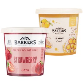 Barker%26rsquo%3Bs+Jam+or+Curd+400-455g
