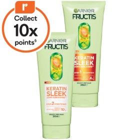 Garnier+Fructis+Keratin+Sleek+Shampoo+or+Conditioner+200ml