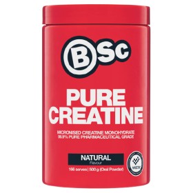 BSc-Pure-Creatine-500g on sale