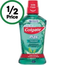 Colgate-Plax-Alcohol-Free-Mouthwash-500ml on sale
