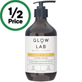 Glow-Lab-Hand-Wash-300ml on sale