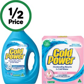 Cold-Power-Laundry-Liquid-2-Litre-or-Powder-2-kg on sale