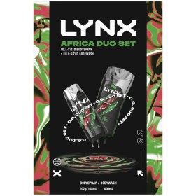 Lynx+Africa+Duo+Gift+Pack+565ml