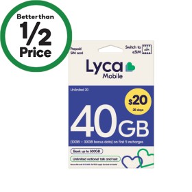 Lyca-Starter-Pack-20 on sale