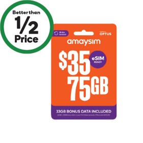 amaysim-35-Starter-Pack on sale