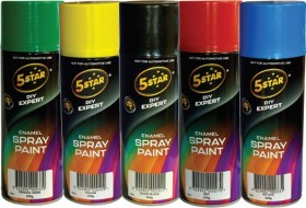 5-Star-250g-Enamal-Spray-Paint on sale