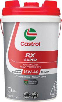 Castrol-RX-SUPER-DIESEL-15W-40-20L-Engine-Oil on sale