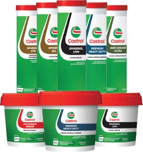 Castrol-Grease-Cartridges-450g-Grease-Tubs-500g on sale