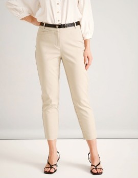 Basque-Cotton-Sateen-Pant-Stone on sale