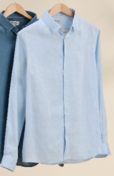 Blaq+Linen+Shirt+-+Light+Blue