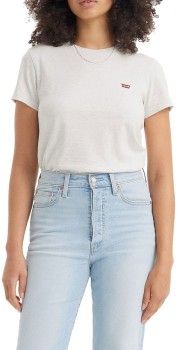 Levis-Perfect-Tee-Icy-Grey-Heather on sale