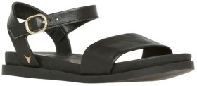 Windsor-Smith-Lucee-Leather-Sandal-Black on sale