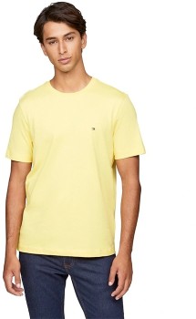 Tommy+Hilfiger+Essential+Cotton+T%2FShirt+-+Yellow