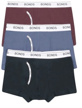 Bonds+3+Pack+Guyfront+Plain+Trunks+%28BOXED%29+Assorted