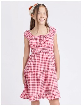 Eve-Girl-Elsa-Gingham-Dress on sale