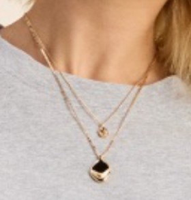 Basque+Fine+Delicate+Layered+Necklace