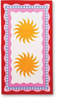 Vue+Printed+Velour+Beach+Towel+-+Le+Soleil