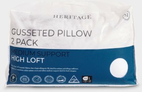 Heritage+Gusseted+2+Pack+Pillow