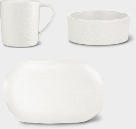 Maxwell+%26amp%3B+Williams+Onni+Speckle+White+Dinnerware