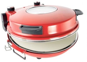 The-Cook-Shop-Baccarat-The-Gourmet-Slice-Pizza-Oven-Red on sale