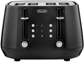 DeLonghi-Eclettica-4-Slice-Toaster-Bold-Black on sale