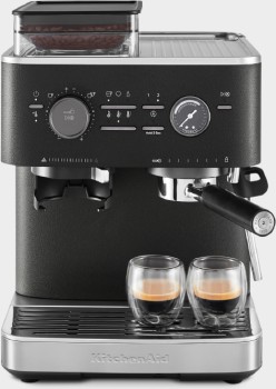 KitchenAid+Semi+Automatic+Espresso+Machine+with+Burr+Grinder+-+Cast+Iron+Black%26gt%3B