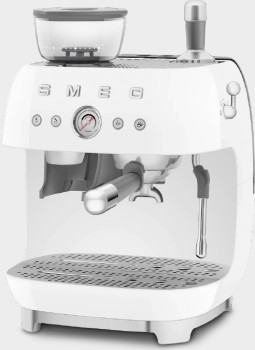 Smeg-50s-Style-Espresso-Machine-with-Grinder-White on sale