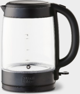 Russell+Hobbs+Brooklyn+Glass+Kettle+-+Black