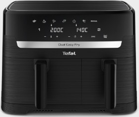 Tefal+Dual+Easy+Fry+Essential+Airfryer+-+Black