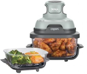 Ninja-Crispi-Portable-Glass-Airfryer-Sage-Green on sale
