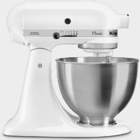 KitchenAid-Classic-Stand-Mixer-White on sale