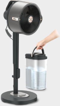 Shark+FlexBreeze+ProMist+Pedestal+Fan+-+Grey