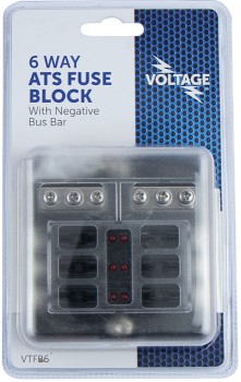 Voltage-6-Way-ATS-Fuse-Block-NEG-Bus-Bar on sale