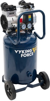 Vyking+Force+2HP+Oil+Free+Upright+Air+Compressor