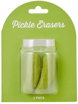 2+Pack+Pickle+Erasers