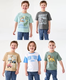 Chest-Print-T-shirt on sale