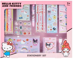 36-Piece-Hello-Kitty-and-Friends-Stationery-Set on sale