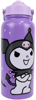 946ml+Kuromi+Stainless+Steel+Bottle