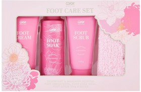 OXX-Bodycare-Foot-Care-Set-Grapefruit-and-Mandarin-Scented on sale